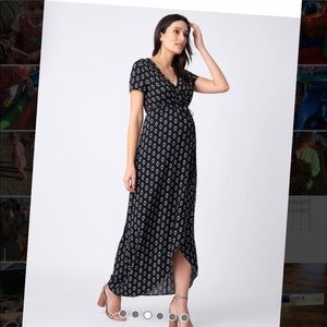 Seraphine maternity wrap dress